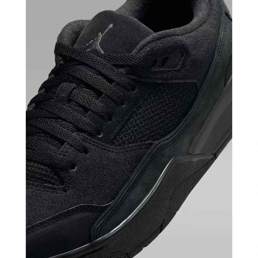Jordan FLIGHT COURT Men's Size 12 Black Casual Athletic Shoes HF3255-010 NEW